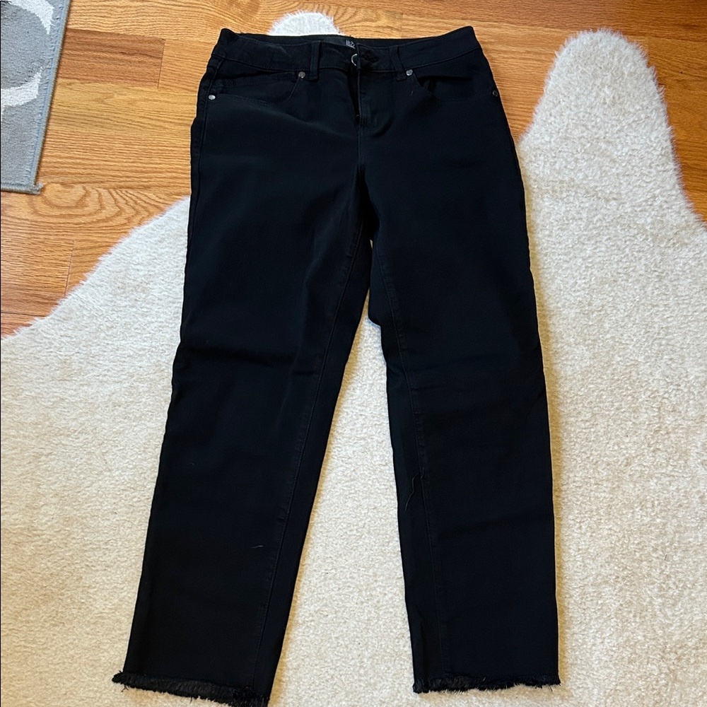 1822 Denim Women's Black Straight Leg Jeans Sz. 28
